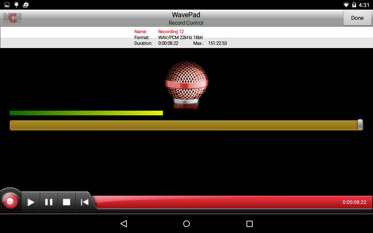 Voice pro hq audio editor download for android